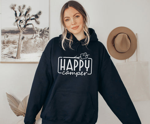 C & Win Sports Camping Hoodie Black / S - C & Win Sports